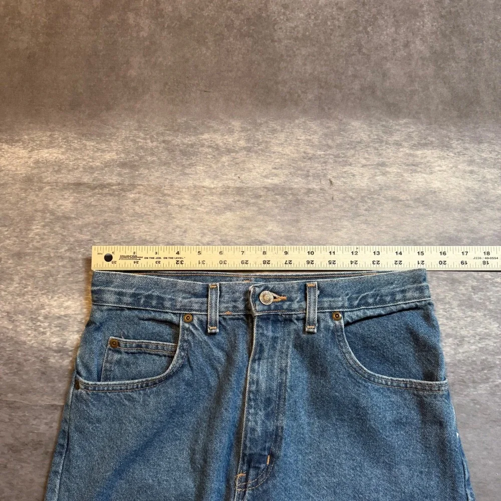 Vintage Backroad Blues Denim Mens Size 30 Blue Jean Shorts Made in USA